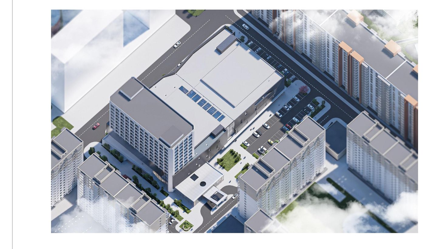 Aerial render of the Buyant-Ukhaa site